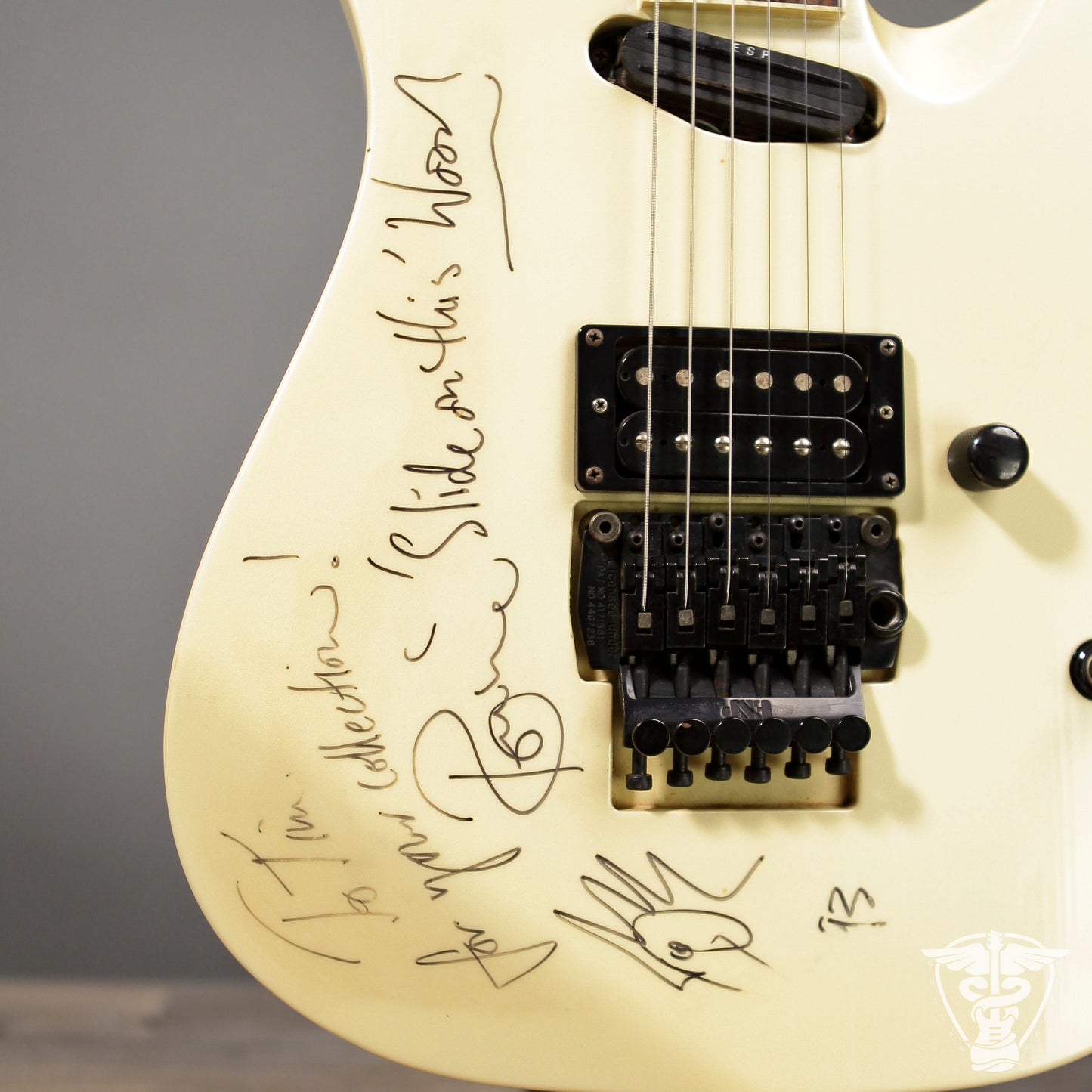 1991 ESP M-II Custom Signed by Ron Wood - 7.65 LBS
