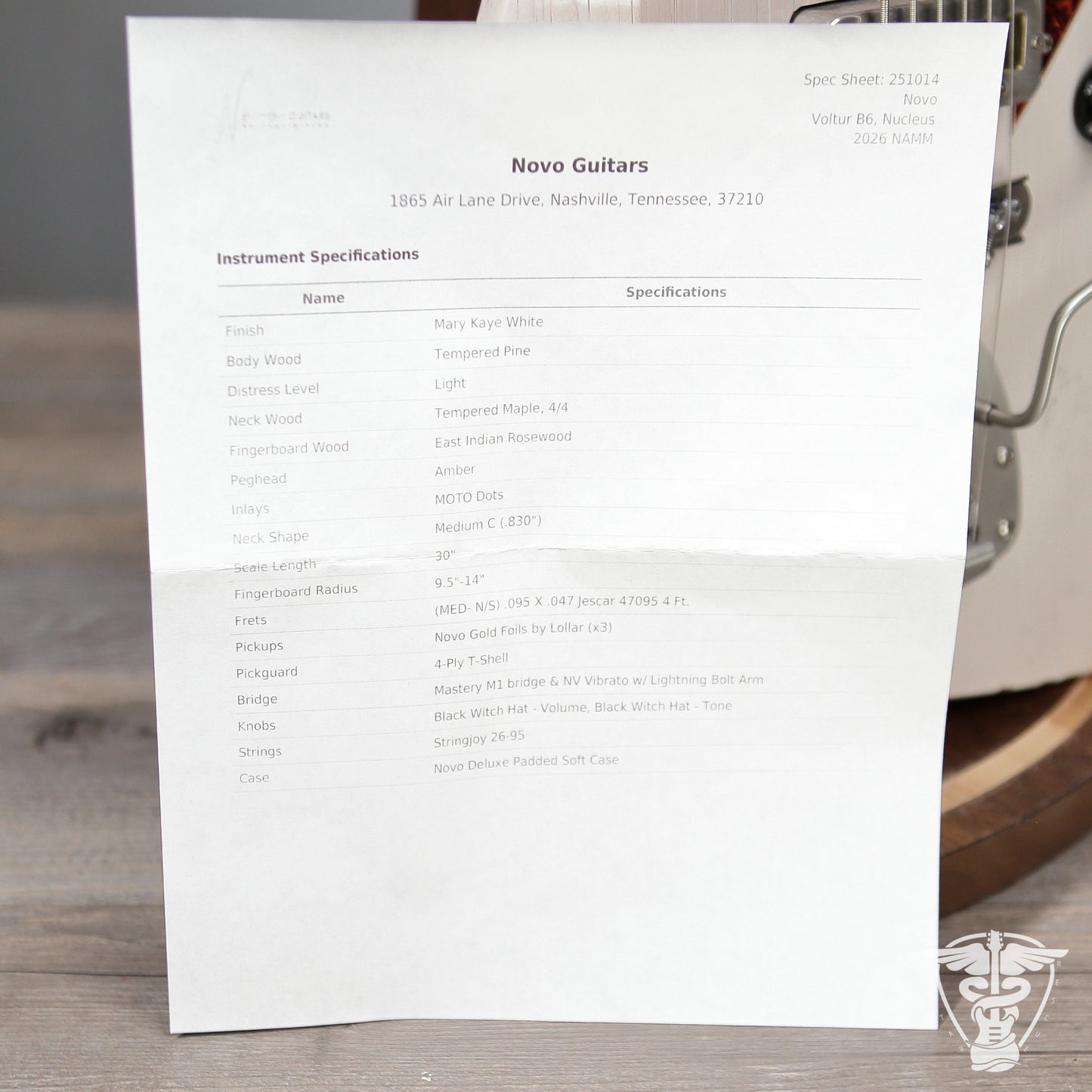 2025 Novo Voltur B6, Nucleus - 7.2 LBS