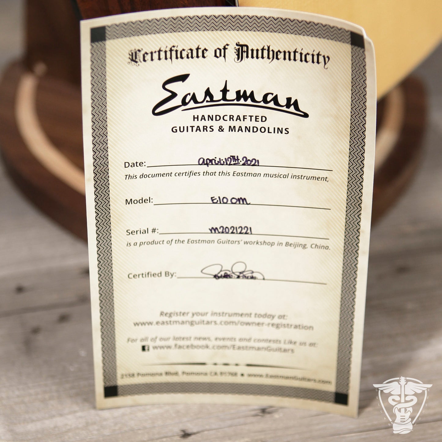 2021 Eastman E10OM - 4.43 LBS