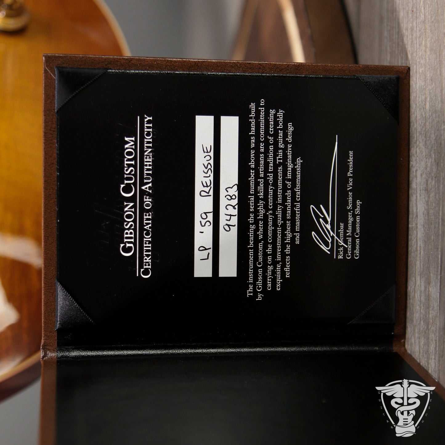 2014 Gibson Custom Les Paul '59 Reissue - 8.82 LBS