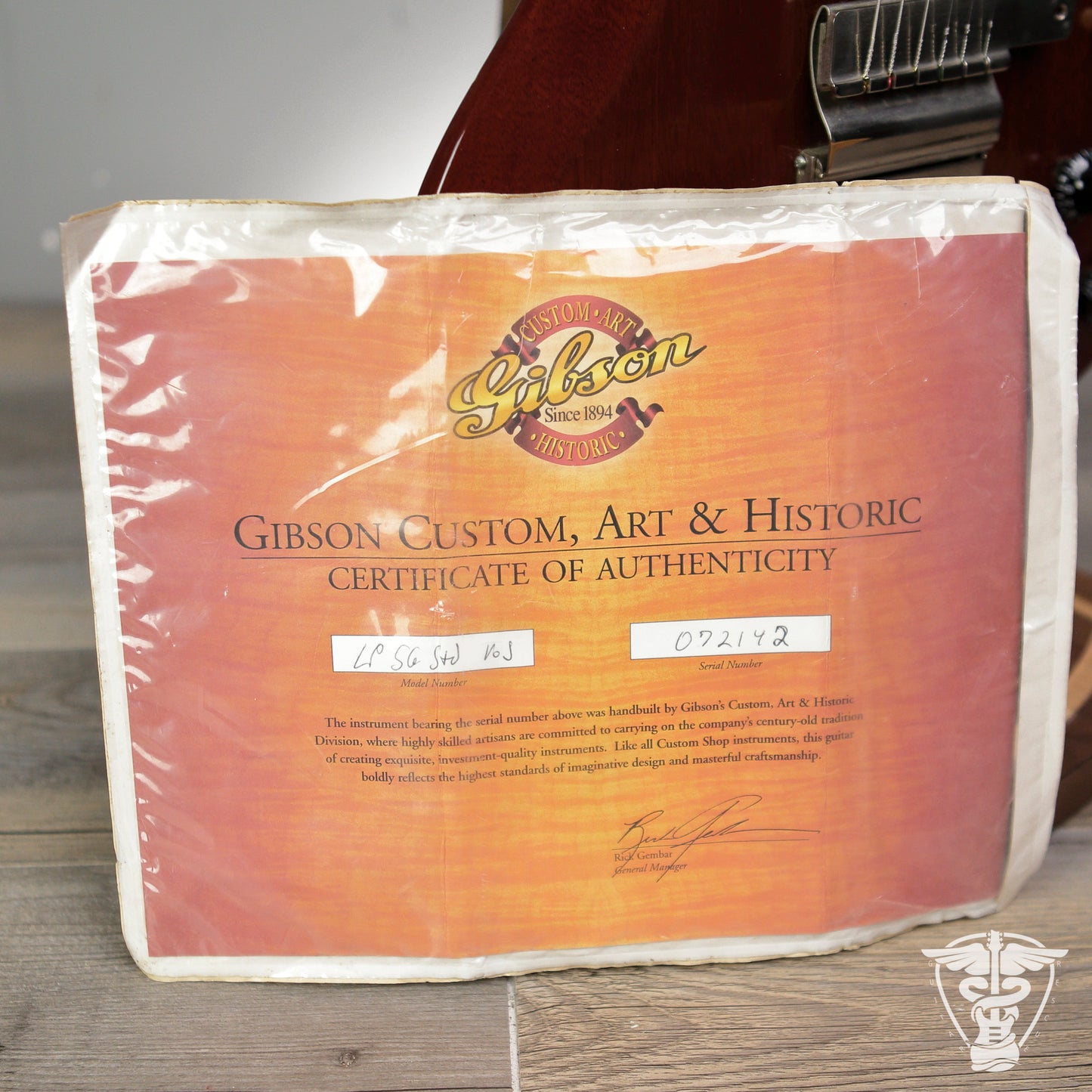 2004 Gibson Custom Shop Les Paul SG STD VOS - 7.56 LBS