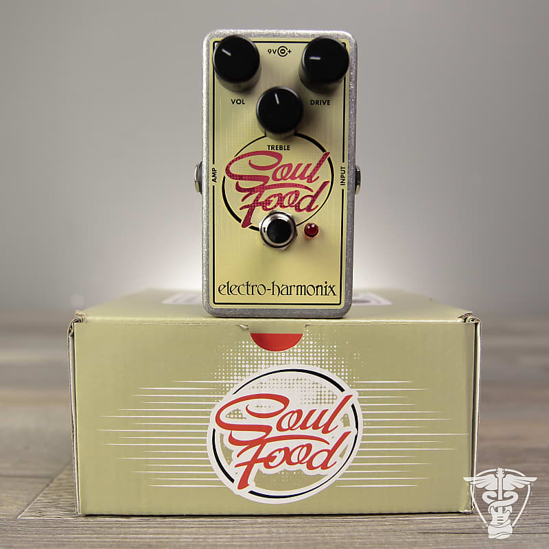 Electro-Harmonix Soul Food Transparent Overdrive (Brand New)