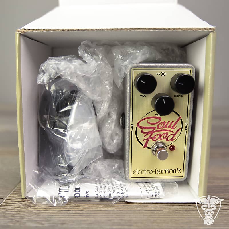 Electro-Harmonix Soul Food Transparent Overdrive (Brand New)