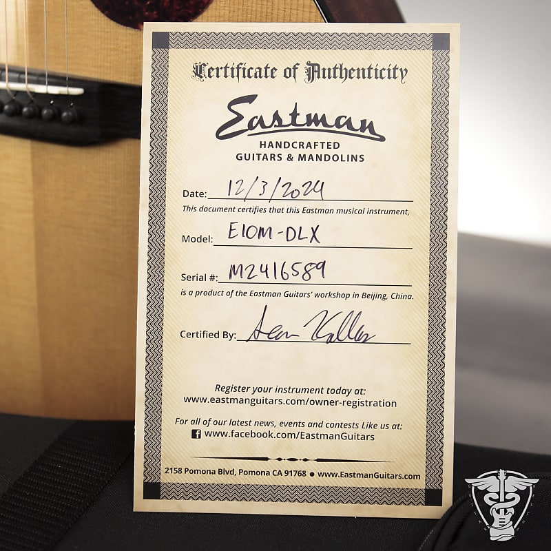 Eastman E1OM-DLX 2024 - 4.63 LBS