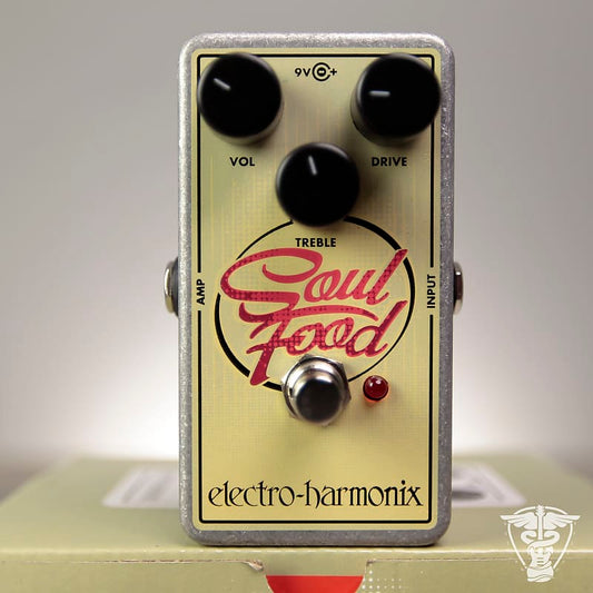 Electro-Harmonix Soul Food Transparent Overdrive (Brand New)