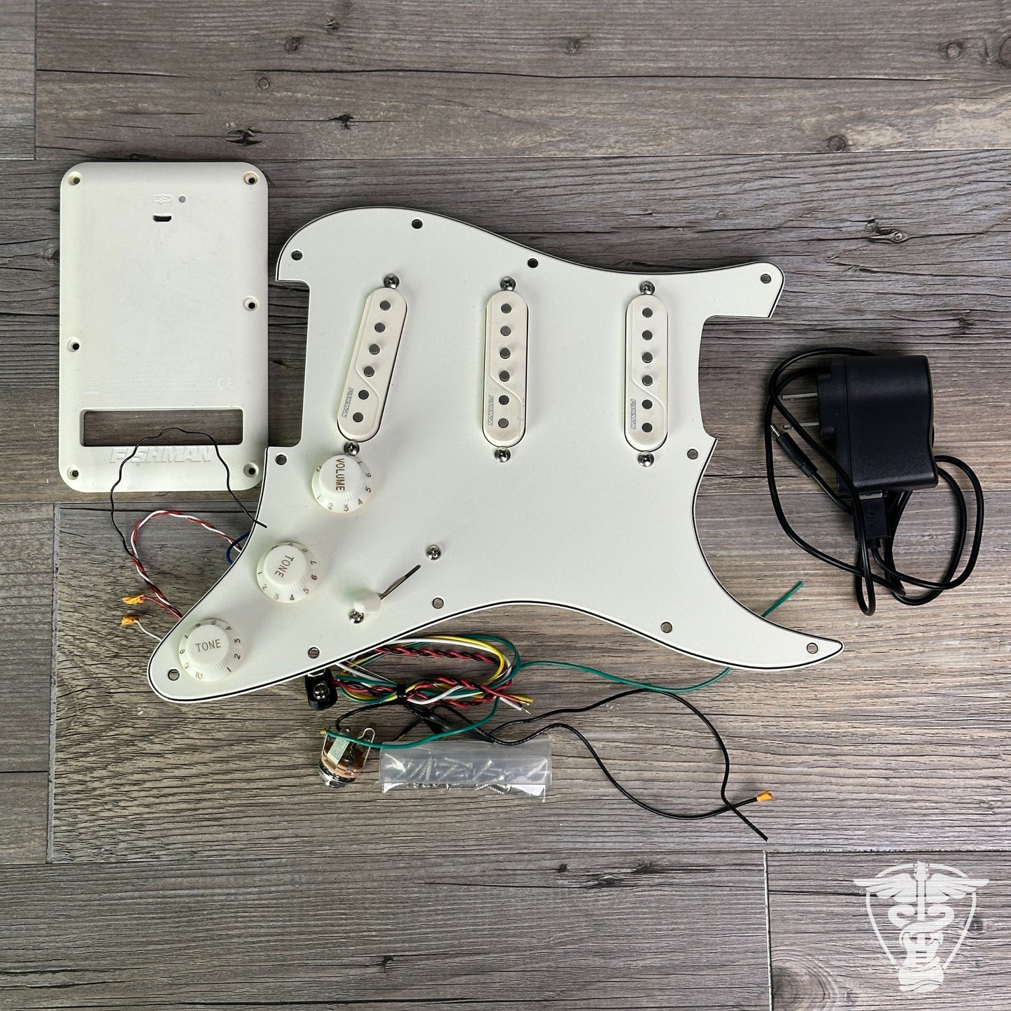 Fishman PRF-STR-BK3 Fluence Single Coil Pickups Loaded Pickguard